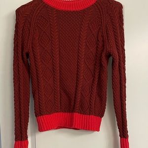 LL Bean signature sweater - colorblock